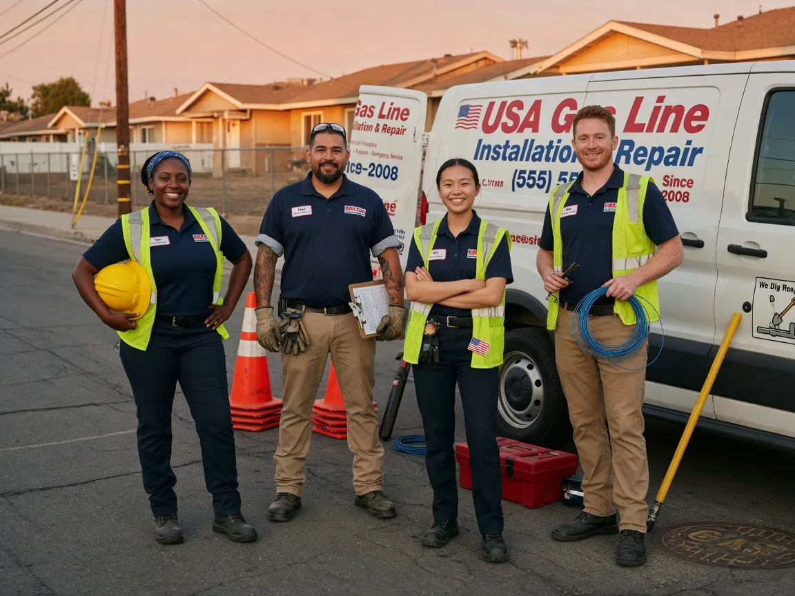 Gas Line Installation company in Capron, VA